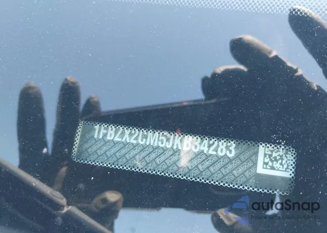 2018 Ford Transit-350 Xl из США, поврежденный, VIN 1FBZX2CM5JKB34283